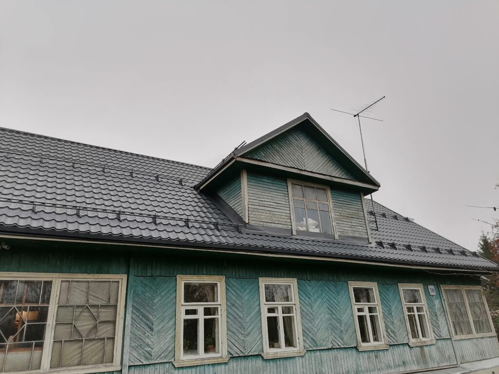 Реконструкция кровли п. стрельна