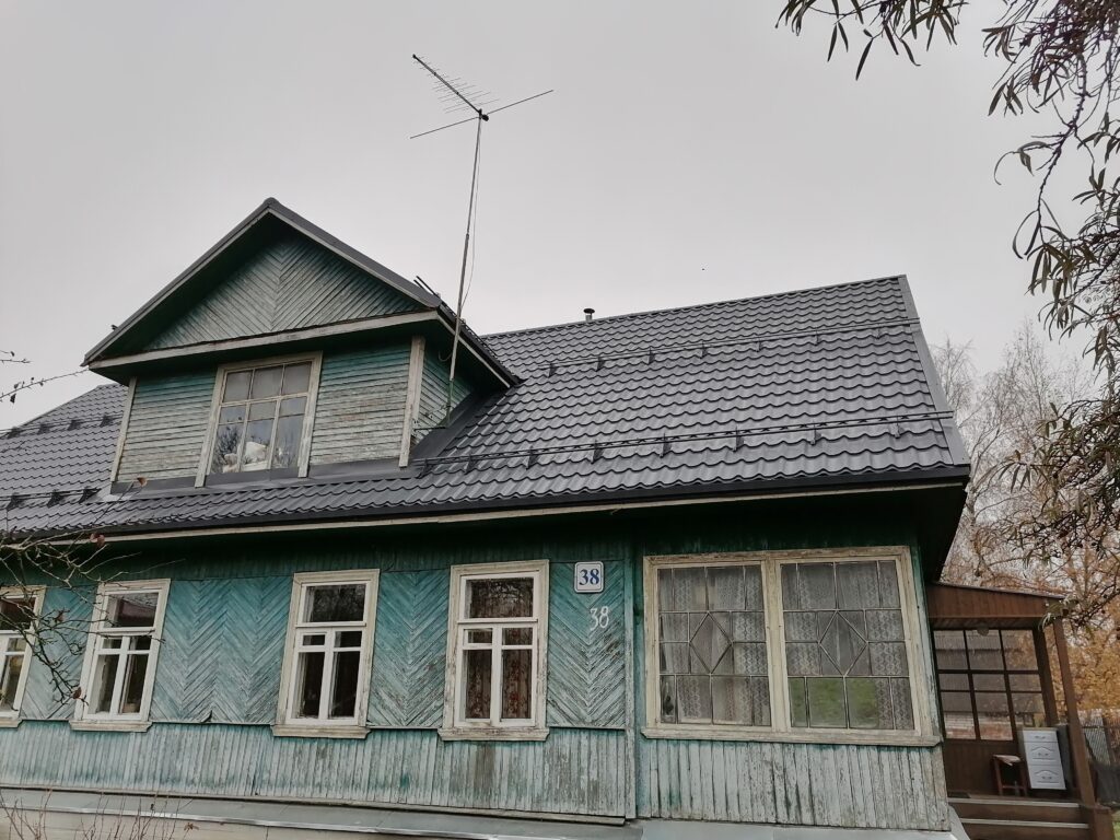 Реконструкция кровли п. стрельна