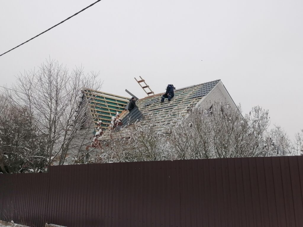 Реконструкция крыши Гатчина